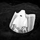 Anti-bite/spit mask.